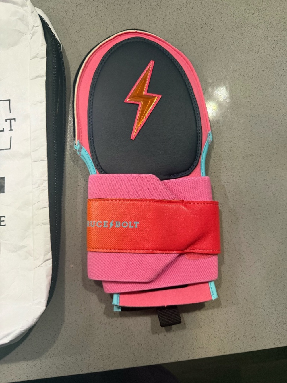 NEW BRUCE BOLT SLIDING MITT - CREATOR SERIES - ADULT - SUNSET - HTF🥎 ⚾️